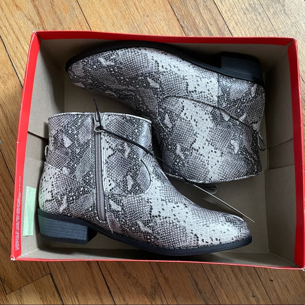 Target Ankle Snake Boots